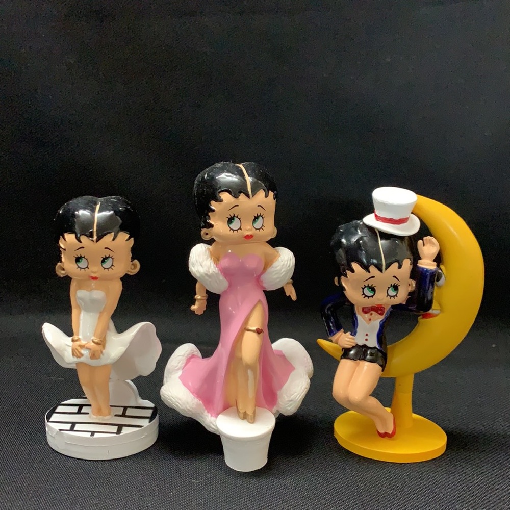 Betty Boop bundle of 3 figures